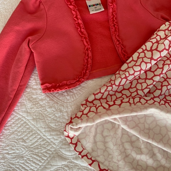 100% Pima Cotton Dress and jacket Set - Size 4T - Picture 10 of 10